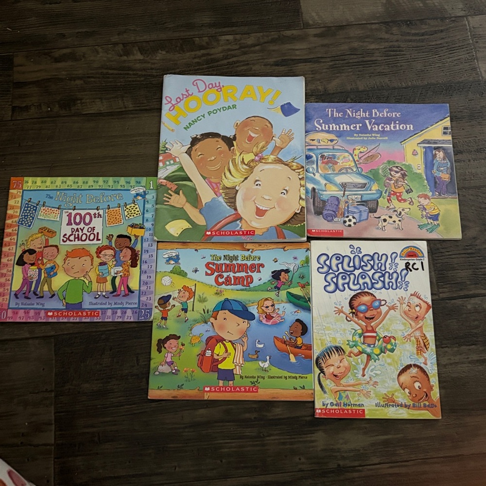 Scholastic End of School Year Books